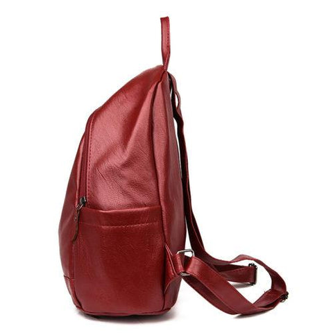 Soft Casual Backpack Large Capacity Adjustable Shoulder Strap-BS00029-Veeddydropshipping