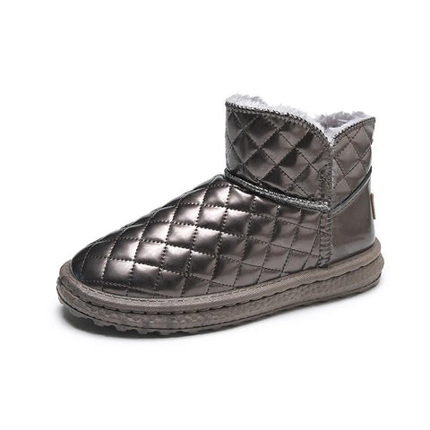 Thickened Snow Boots Students Warm Short Tube Cotton-BS01037-Veeddydropshipping