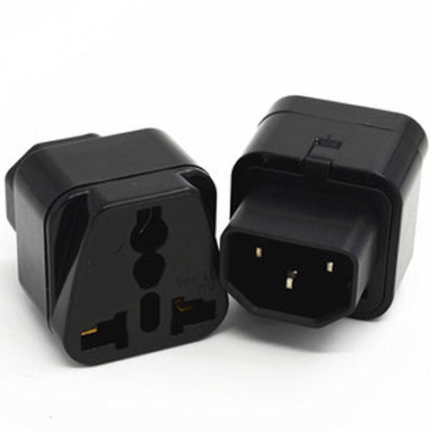 2pcs International Computer Plug Adapter IEC 320 C13 to C14 Power Outlet PDU Plug -CE00236-Veeddydropshipping