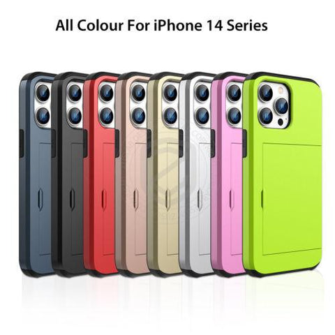 For Apple iPhone 14 13 12 11 Pro Max mini XS XR X 8 Plus Case Wallet Card Cover-PA00099+Veeddydropshipping