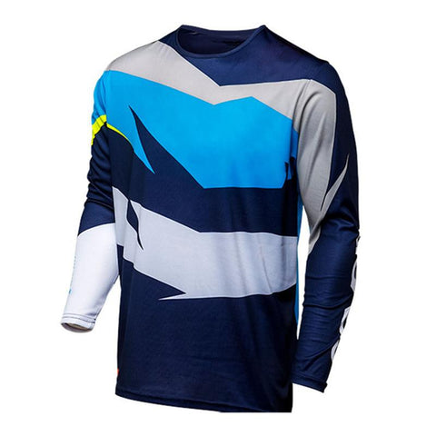 Mountain Bike Shirt Motorcycle Jersey Long Sleeve Cycling Wear Motocross Racing -OS00696-Veeddydropshipping