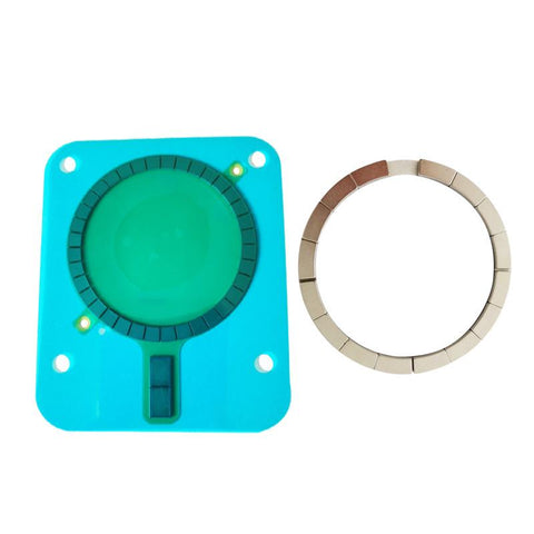 2pcs/lot Magnetic Circle Sticker for Magsafe Magnet Phone Wireless Charging Ring Sheet Disk for iPhone-PA00038-Veeddydropshipping
