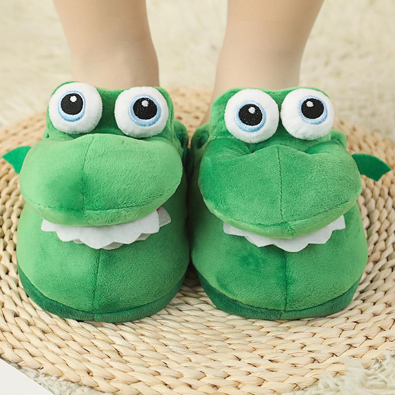 With Moving Mouth Funny Non-slip Home Cotton Shoes Gifts-BS01322-Veeddydropshipping