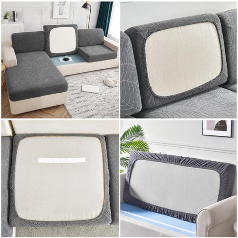Waterproof Jacquard Sofa Seat Cushion Cover-HA00407-Veeddydropshipping