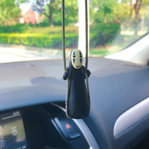 Mini Figure Swinging Faceless Male Auto Mirror Pendant-AM01331-Veeddydropshipping