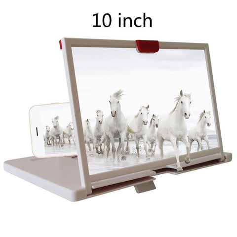 10/12 Inch 3D Mobile Phone Screen Projection Amplifier Smartphone Desktop Bracket-PA00721-Veeddydropshipping
