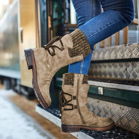 Shoes Ladies Fashion Snow Boots Shoes Thigh High-BS00906-Veeddydropshipping