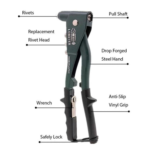 Heavy Duty Riveter Tool Pop Rivets Gun-TI00586-Veeddydropshipping