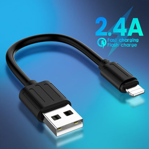 USB Data Cable 25CM Short Portable Charging  Fast Charge-Veeddydropshipping
