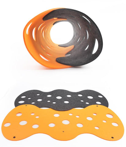 Cat Toy Felt Nest Kitten Tunnel Collapsible-HA01410-Veeddydropshipping