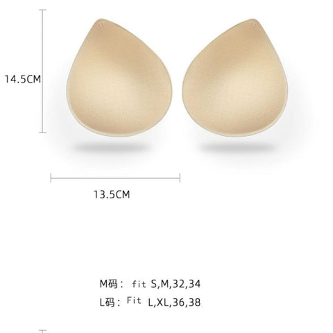 Thick Latex Bra Pads Bikini Padding-WF00701-Veeddydropshipping