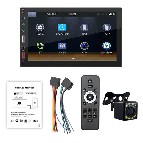 X2S 2Din Car Stereo Radio For CarPlay Android Auto 7-inch Touch-AM00652-Veeddydropshipping