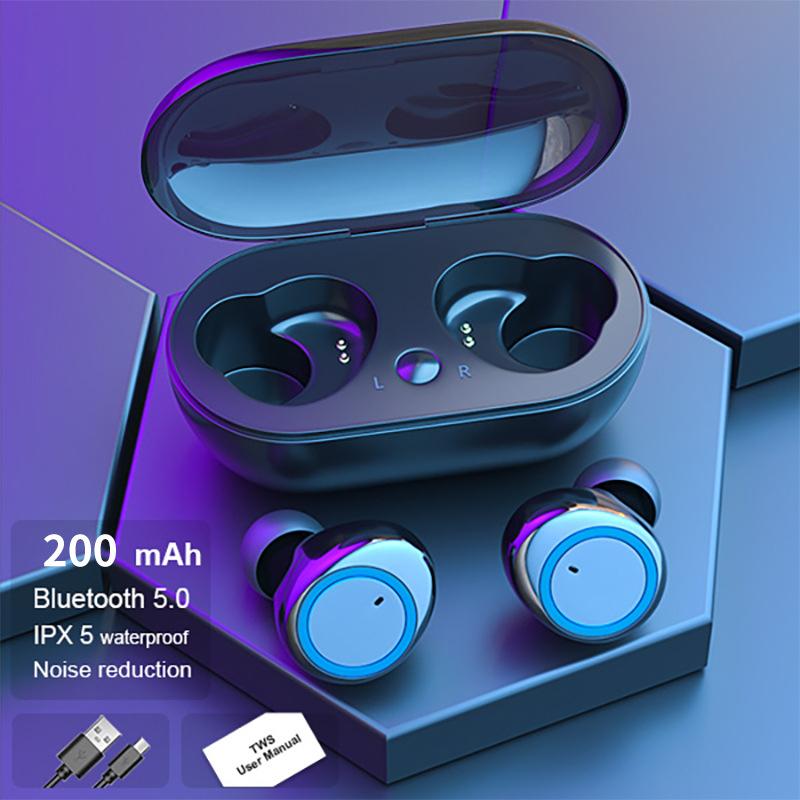 Bluetooth headset wireless stereo binaural in ear -Veeddydropshipping