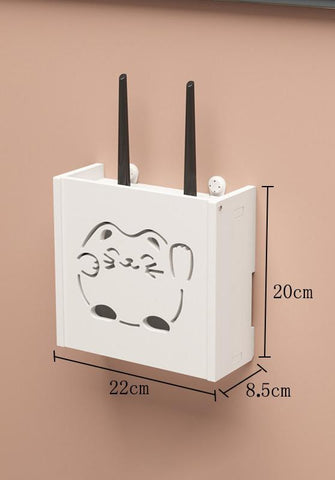 Wireless Wifi Router Storage Box Room Socket-HA00801-Veeddydropshipping