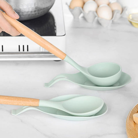 Spoon Holder Mat Stretchy Anti-slid Base-HA00935-Veeddydropshipping