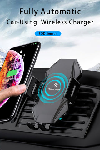 15W Fast Car Wireless Charger for Samsung Galaxy S23-PA01118-Veeddydropshipping