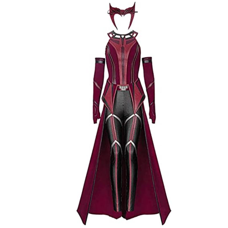 Female Wanda Maximoff Cosplay Costume-WF01489-Veeddydropshipping