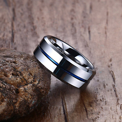 Wedding Band Tungsten Rings  Carbide Fashionable Jewelry -JW00406-Veeddydropshipping