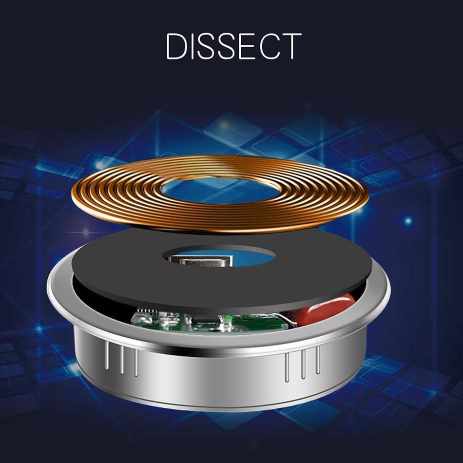 3 in 1 Desk Embeded Wireless Charger-Veeddydropshipping
