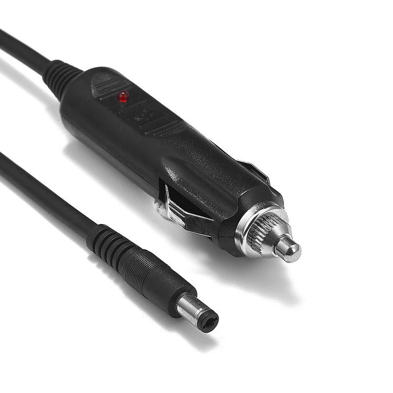 12V 5A 5.5mm x 2.1mm DC Car Charger Auto Cigarette Lighter Plug 20AWG 2m Cord-CE00108-Veeddydropshipping