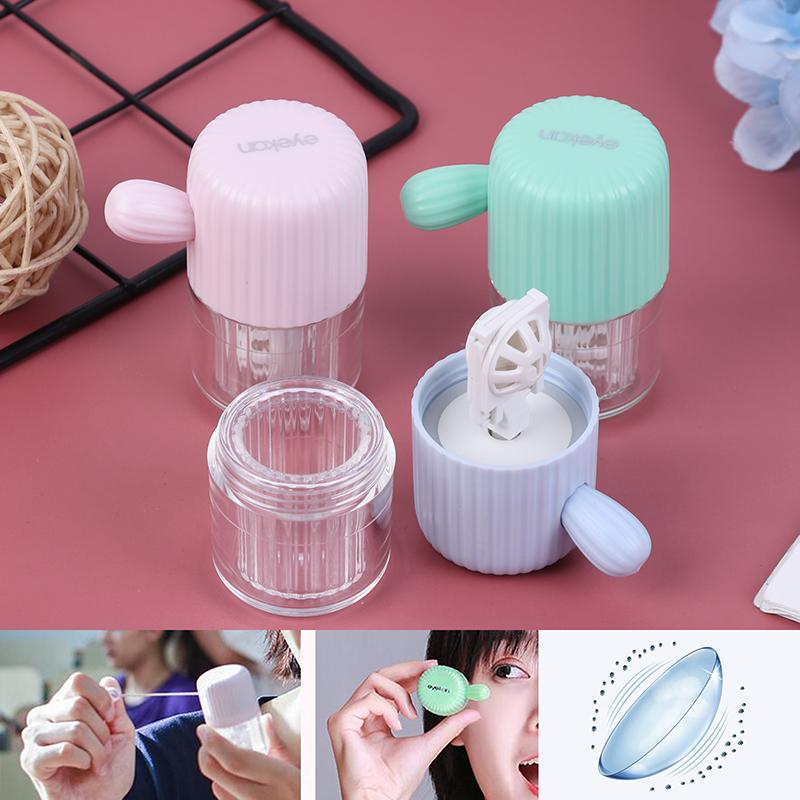 Contact Lens Cleaner Cleaning Cosmetic Contact Box-BH00842-Veeddydropshipping