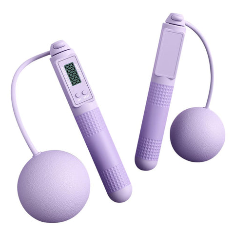 Silicone Counting Skipping Rope with Counter Portable-OS01480-Veeddydropshipping