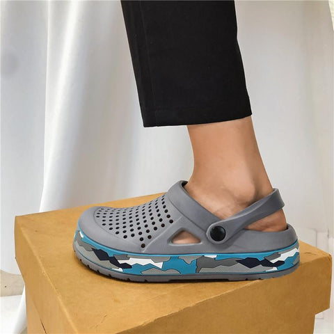 Hot Male Band Sandals Summer Slides Beach Swimming-BS01496-Veeddydropshipping