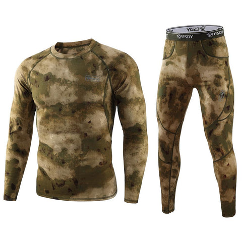 Men Autumn Winter Warm Long Johns Fitness Sports Compression-MF01557-Veeddydropshipping