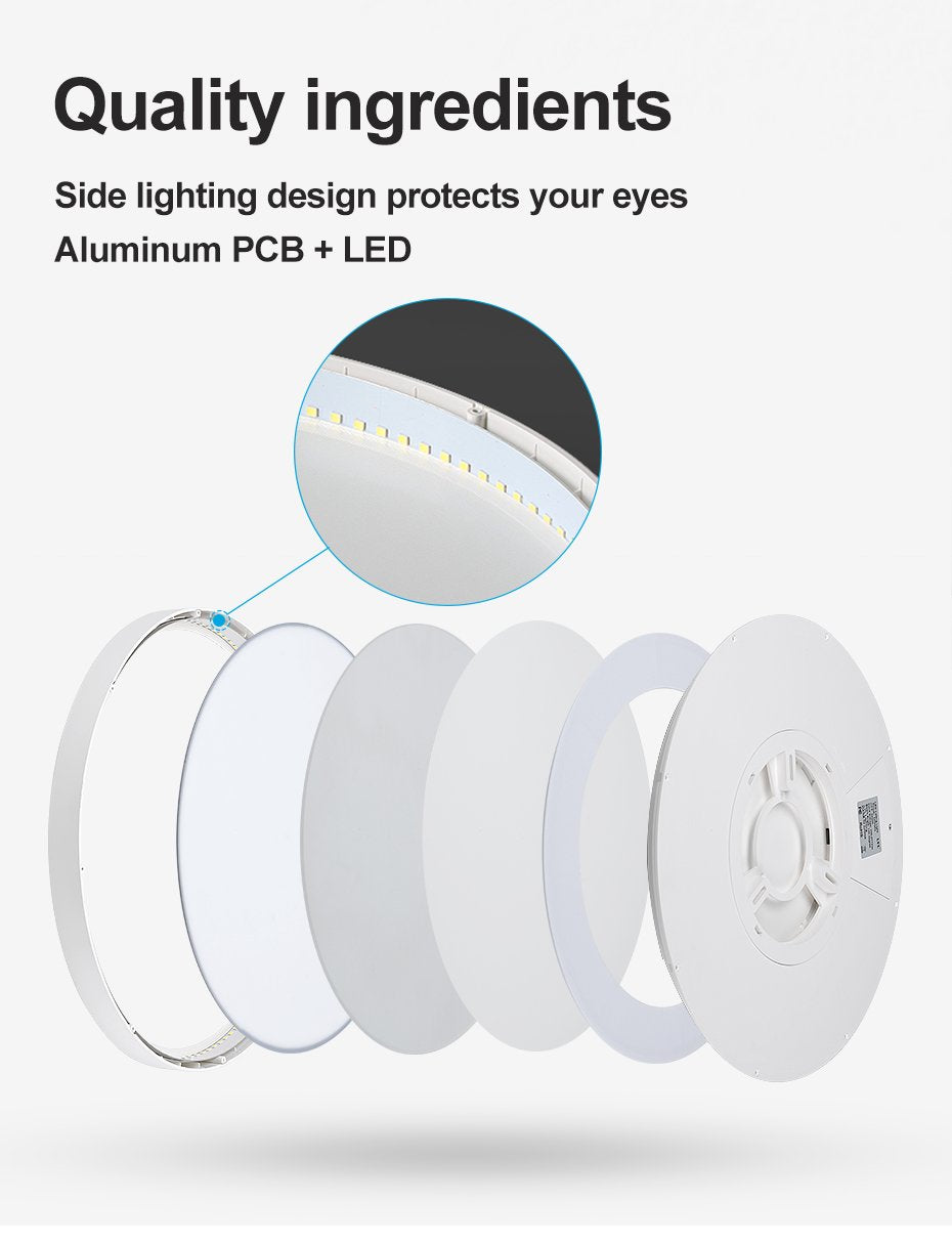 Modern Remote Control Led Ceiling Light -TI00300-Veeddydropshipping
