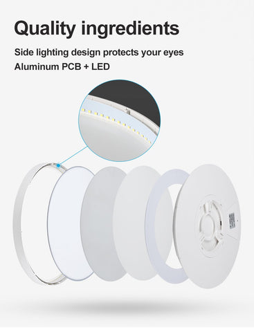 Modern Remote Control Led Ceiling Light -TI00300-Veeddydropshipping