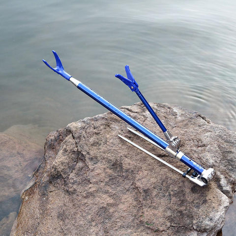 Fishing Equipment Telescopic Fishing Rods Holder Folding Stainless Steel Hand Rod Holder -OS00389-Veeddydropshipping