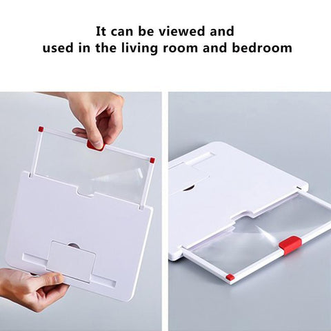 12 Inch 3D Eye Protect Mobile Phone Screen Magnifier Video Amplifier Enlarger Movie Projector-PA00728-Veeddydropshipping