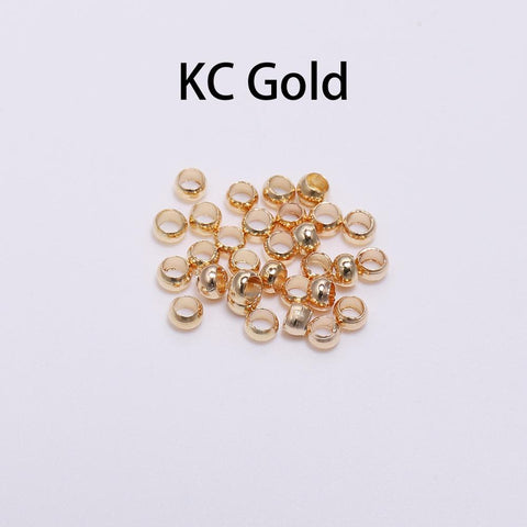 Ball Crimp End Beads Stopper Spacer Beads For DIY Jewelry Making -JW01582-Veeddydropshipping