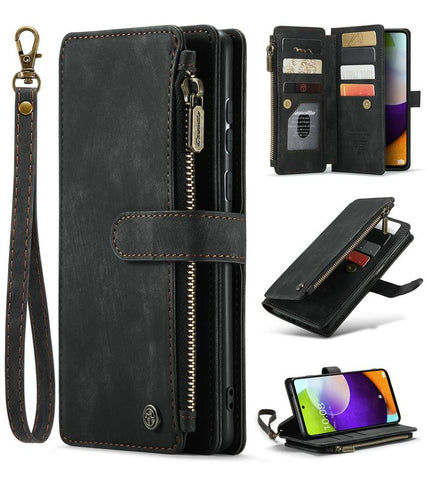 Wallet Case for Samsung Galaxy S22 Ultra S21 FE S20 S10 Plus-PA00203-Veeddydropshipping