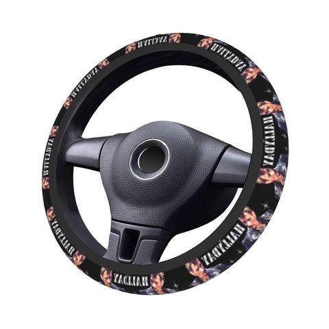 Steering Wheel Cover 38cm Soft French Singer Steering Wheel-AM01395-Veeddydropshipping
