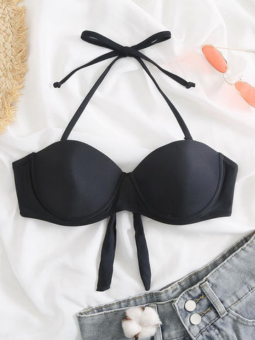 Bikini Bottoms 2023 New Women Swimsuit High Waist Thong Swimwear Trunks-OS00012-Veeddydropshipping