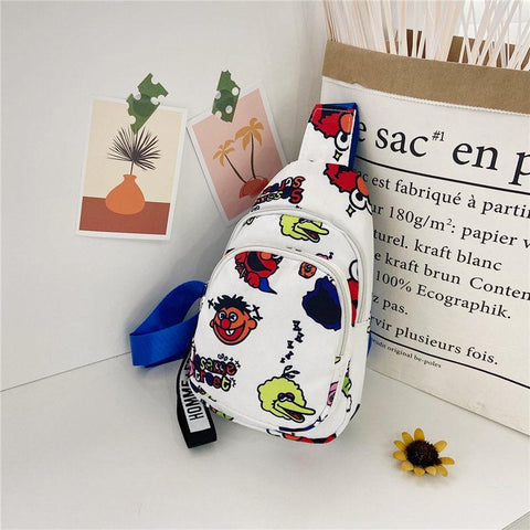 leisure chest bag Elementary school travel small backpack Cartoon-BS00413-Veeddydropshipping