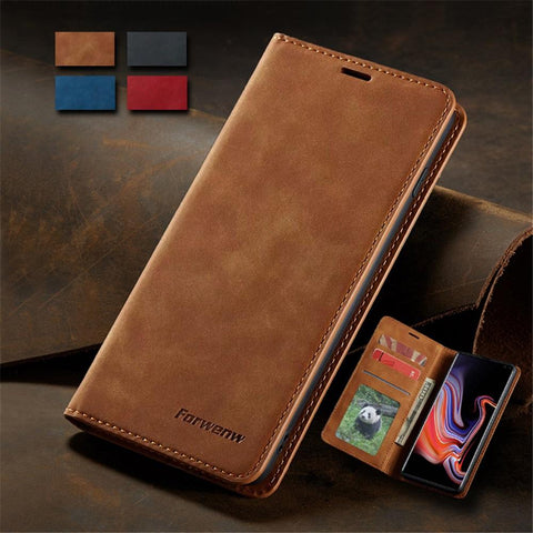 Wallet Leather Case For Samsung Galaxy S10 5G S10 Plus S20 FE S21 Plus-PA00220-Veeddydropshipping