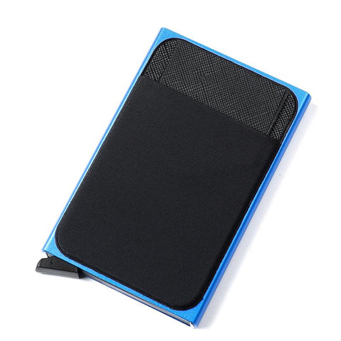 Metal Thin Slim Men Women Wallets Pop Up Minimalist Wallet-BS00191-Veeddydropshipping