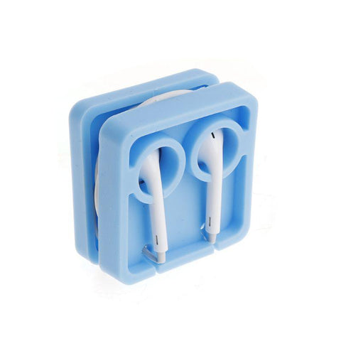 Earphone Cable Winder Silicone Tidy Headphone Line Cord Holder Headset Earbud-PA00904-Veeddydropshipping