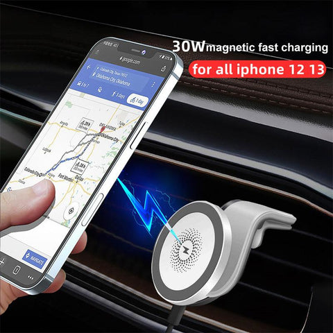Magnetic Wireless Car Charger Fast Charging Strong-PA01090-Veeddydropshipping