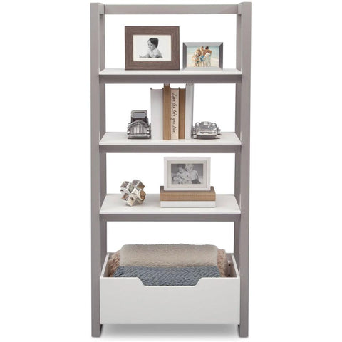Gateway Ladder Shelf Grey/White-HA01707-Veeddydropshipping