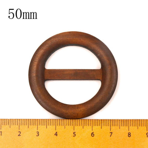 Round Shape Garniture Handmade Wooden Crafts Belt-HA00103-Veeddydropshipping