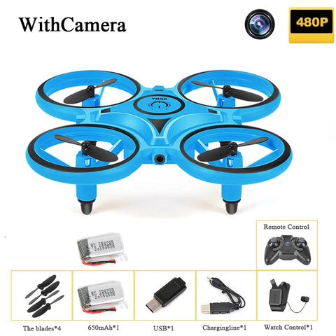 KaKBeir UFO RC Drone Mini Infrared Induction Hand Control Drone Altitude-TB01416-Veeddydropshipping
