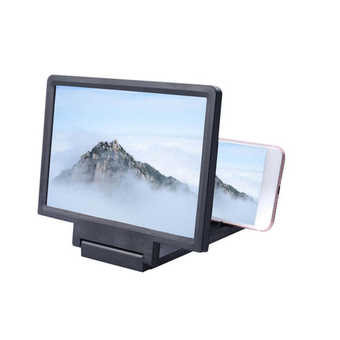 Phone Screen Magnifier Adjustable Enlarged Amplifier Holder Stand Black-PA00718-Veeddydropshipping