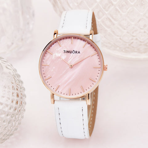 Watches  Ladies Leather Shell Dial Wrist Watch For Women -JW00938-Veeddydropshipping