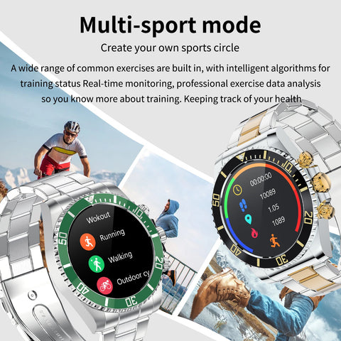 Smart Watch Men Bluetooth Call Message Display Custom -JW00871-Veeddydropshipping