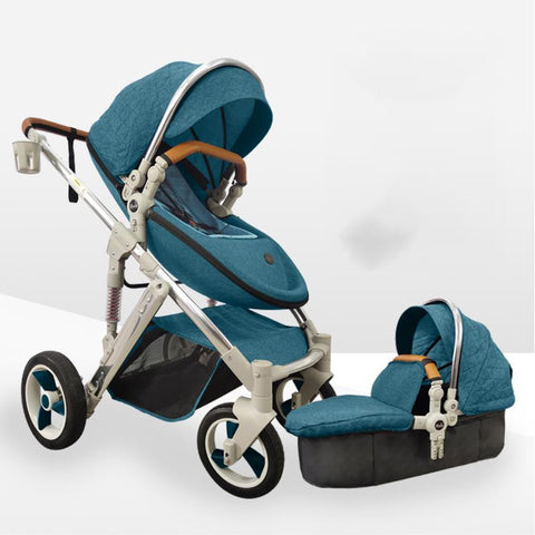 2 In 1 Baby Stroller Eggshell Type Is Suitable for Newborn Babies High-TB00383-Veeddydropshipping