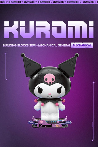 2023 New Sanrio Kuromi Building Blocks Assembled Toy Building Blocks-TB01491-Veeddydropshipping