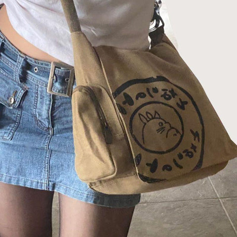 Bag Travel Bag Student Shoulder Handbag Gifts Students-BS00383-Veeddydropshipping